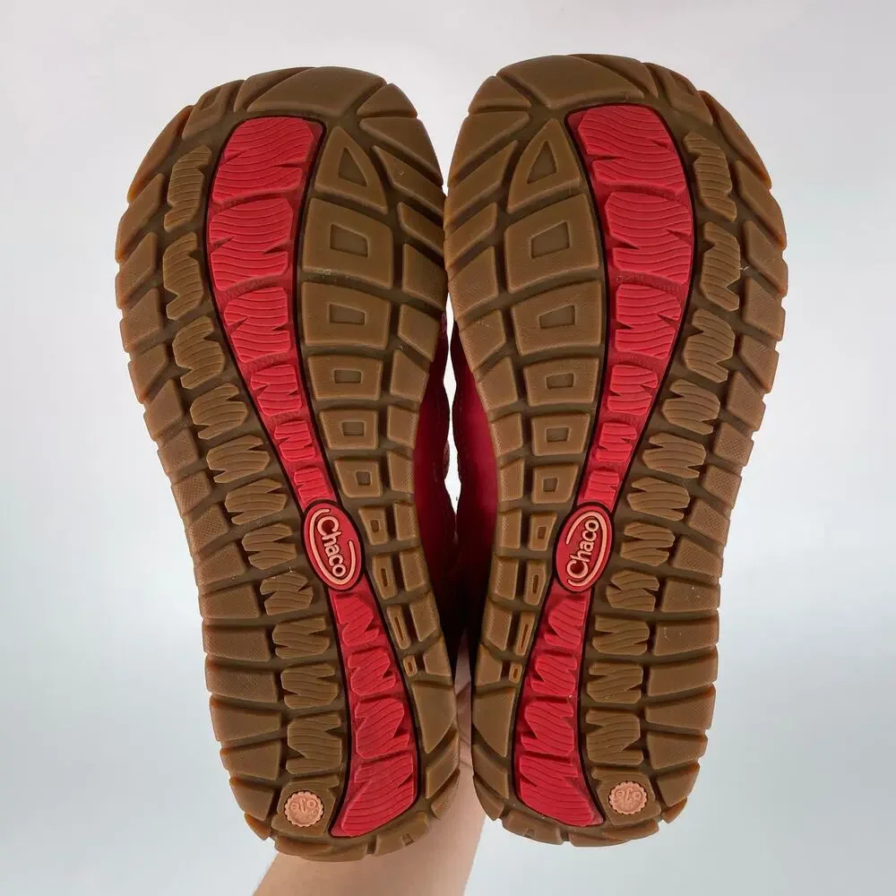 Chaco Outcross pink orange outdoor kids-junior size 6 school playing water shoes